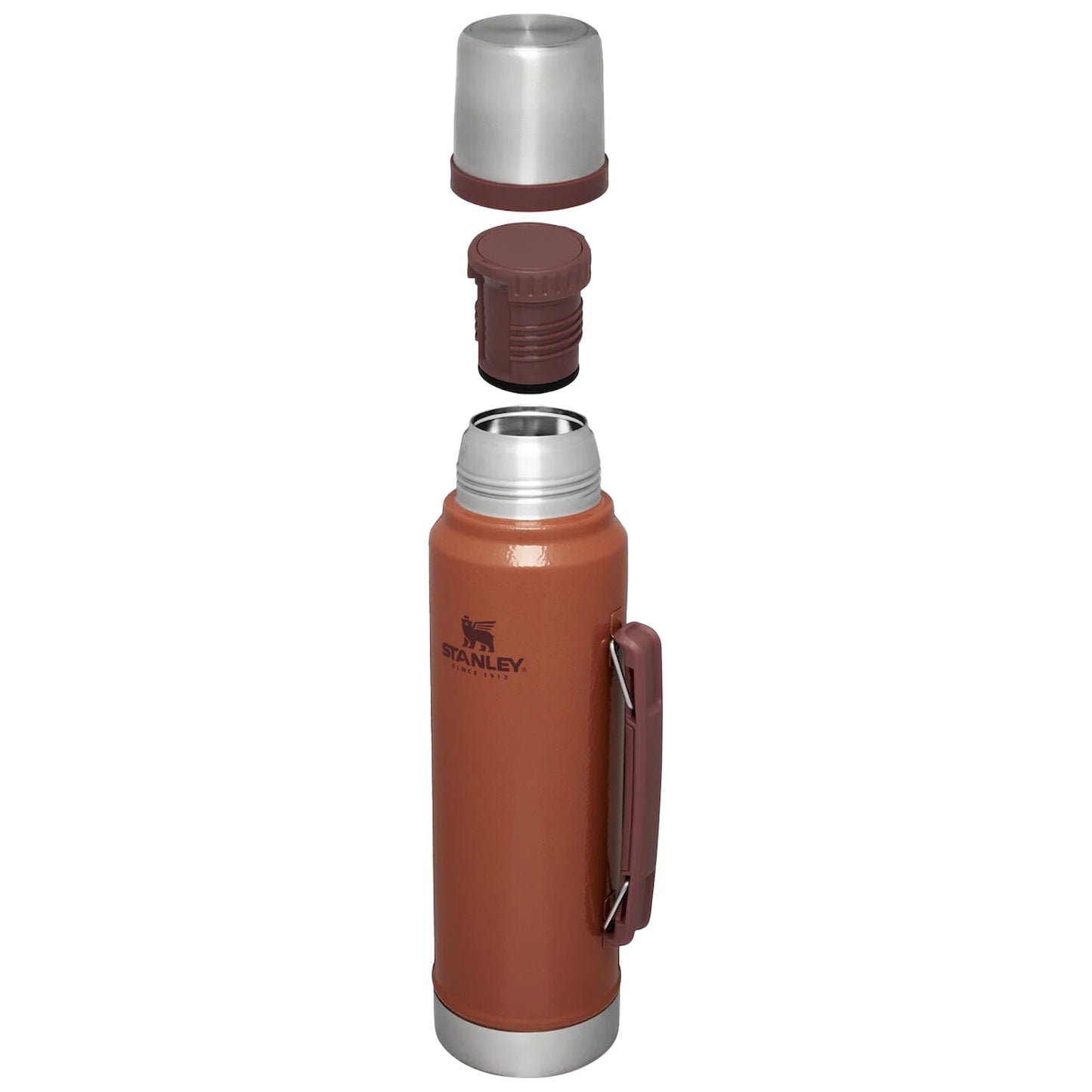 Classic Legendary Bottle, 1 lt, Hammertone Clay
