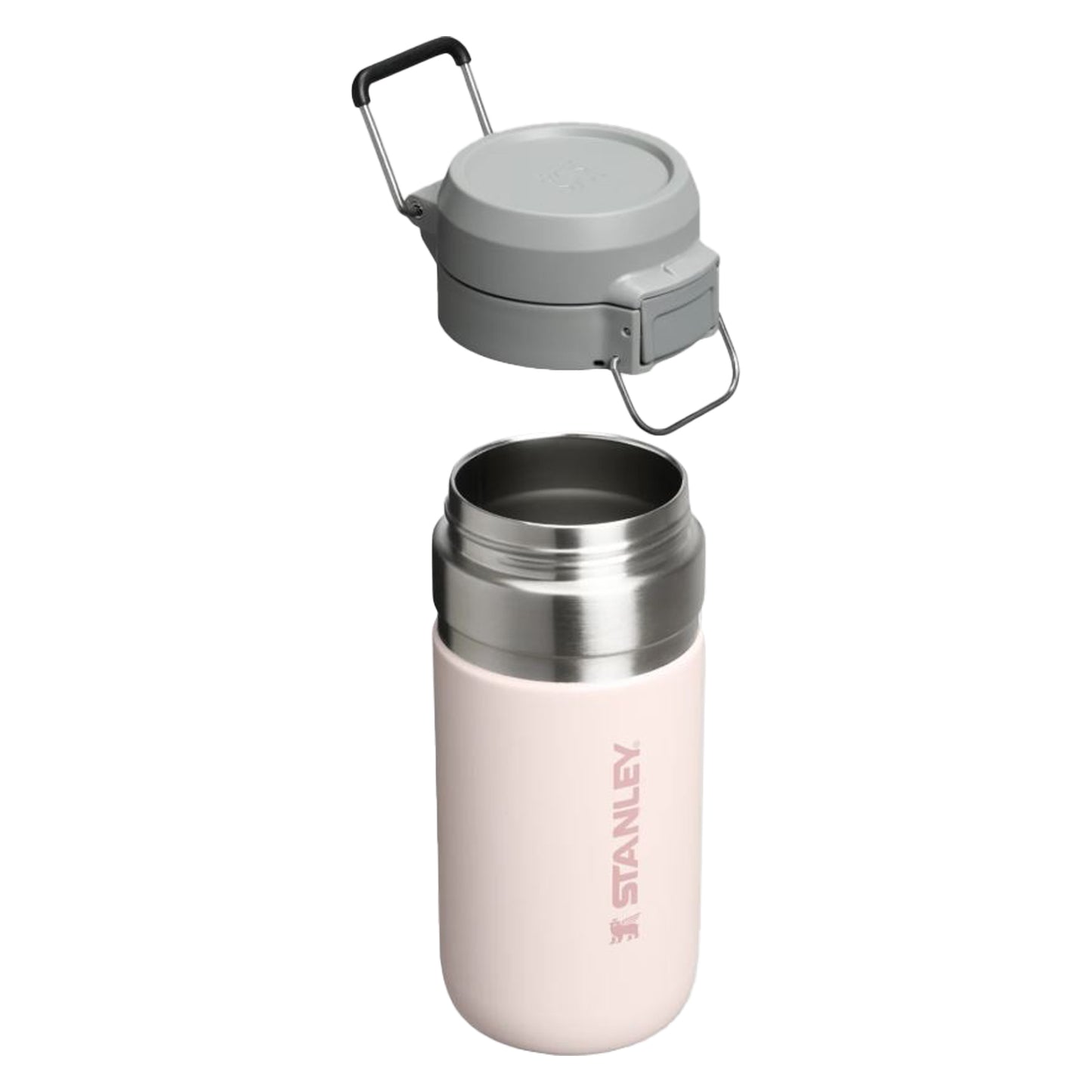 Go Quick Flip Water Bottle, 473 ml, Rose Quartz