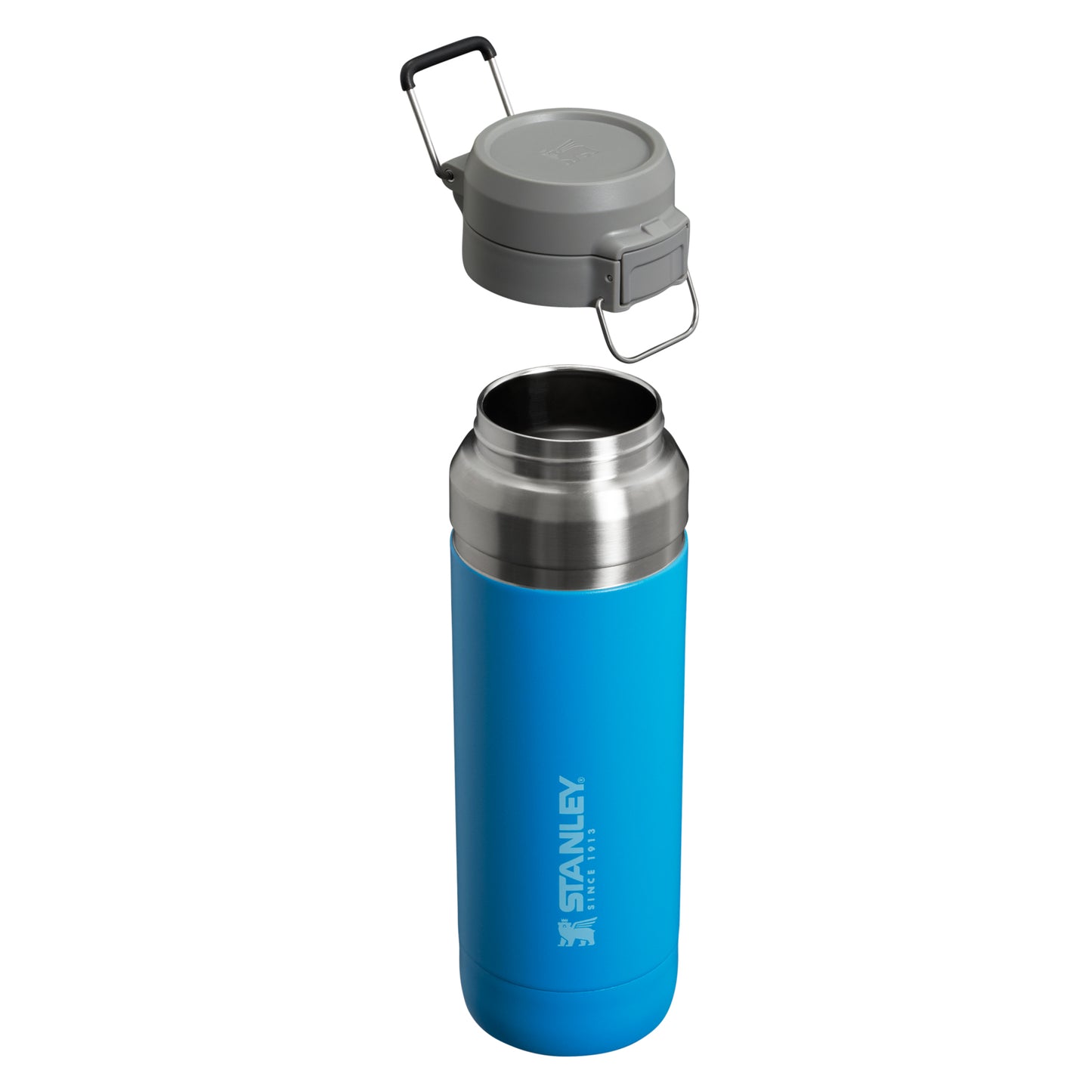 Go Quick Flip Water Bottle, 1.06 lt, Azure