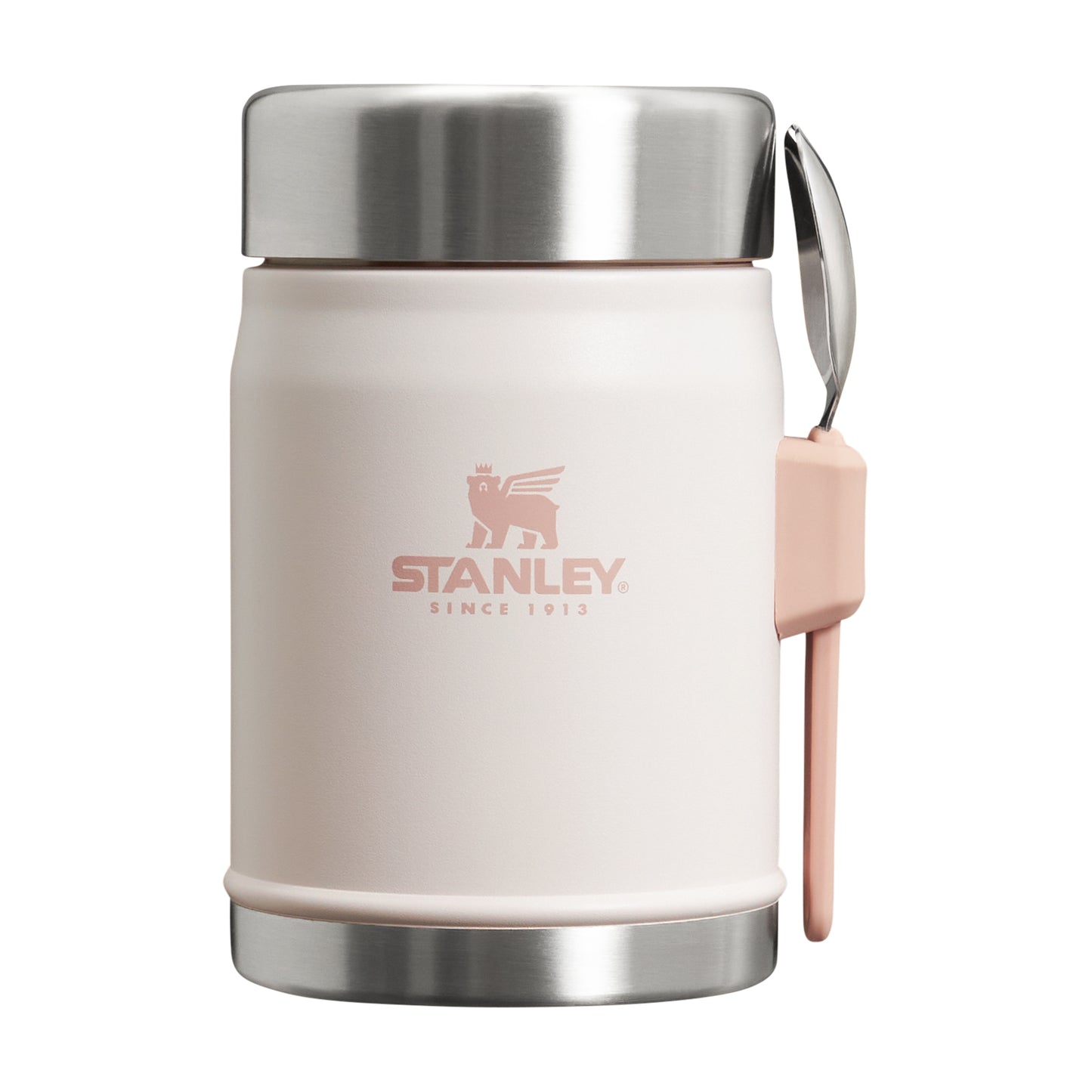 Stanley Classic Legendary Food Jar + Spork, 0.4 lt, Rose Quartz