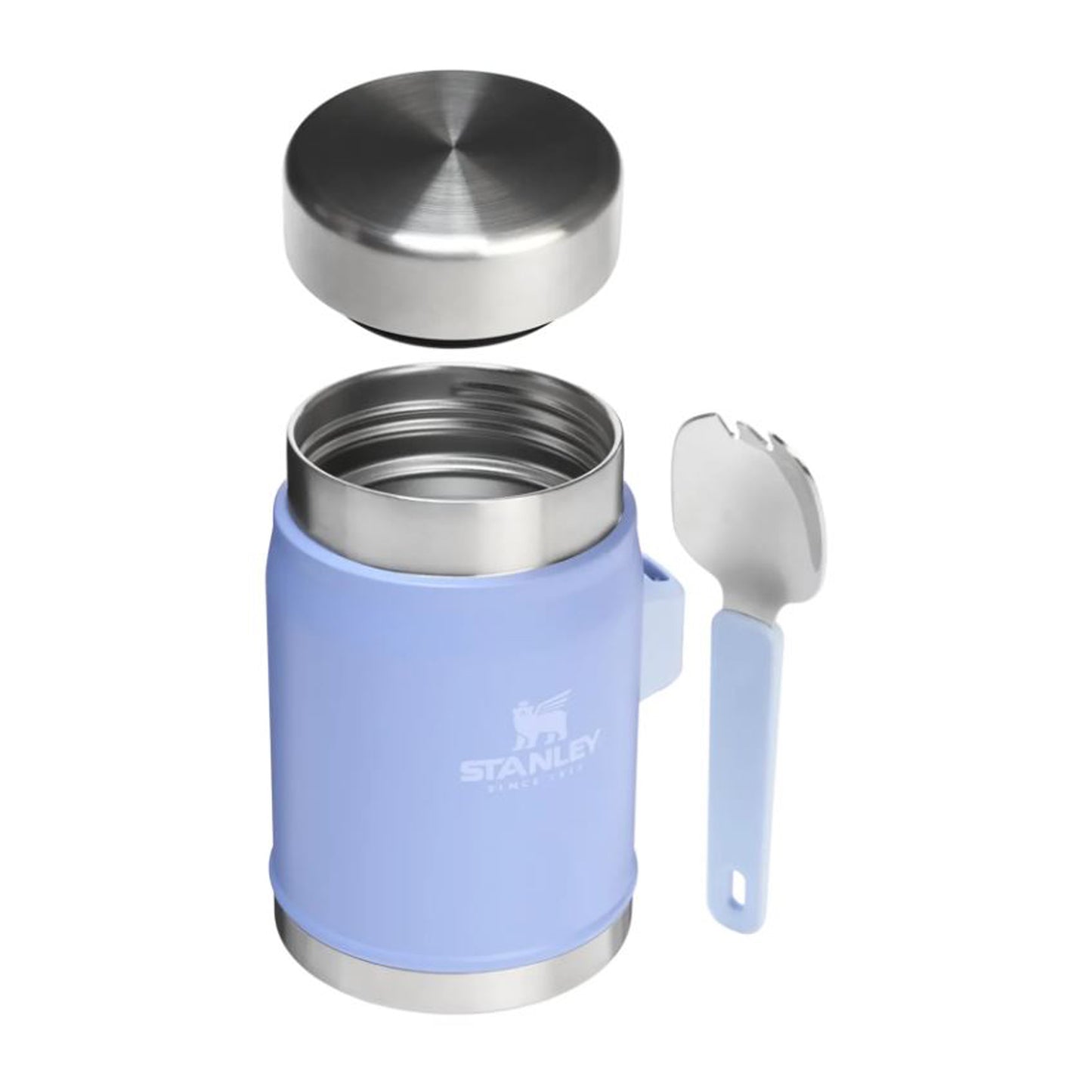 Classic Legendary Food Jar + Spork, 0.4 lt, Hydrangea