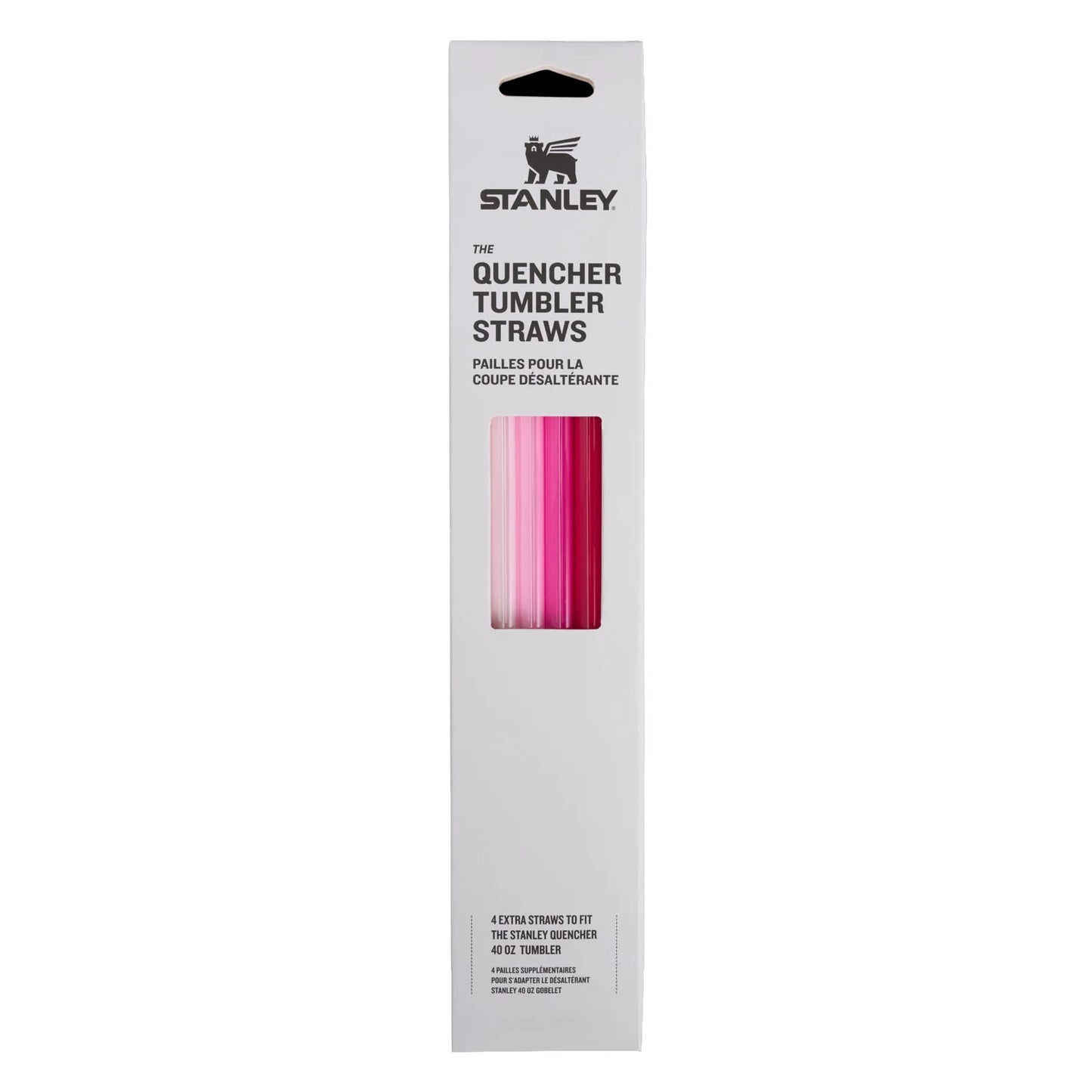Stanley Καλαμάκια Quencher H2.0 FlowState Tumbler Straws, 1180 ml, Pink Multi Pack