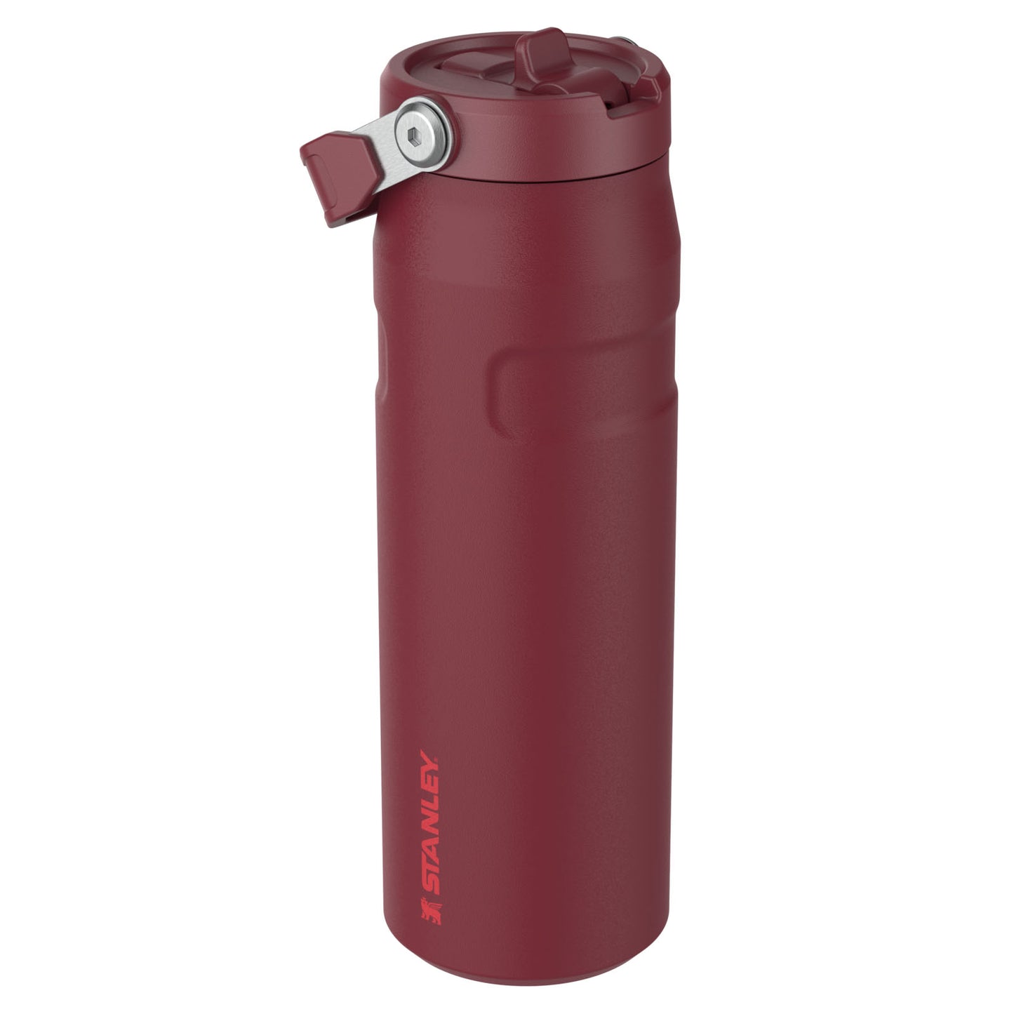 The IceFlow Bottle Flip Straw 2.0, 709 ml, Cranberry