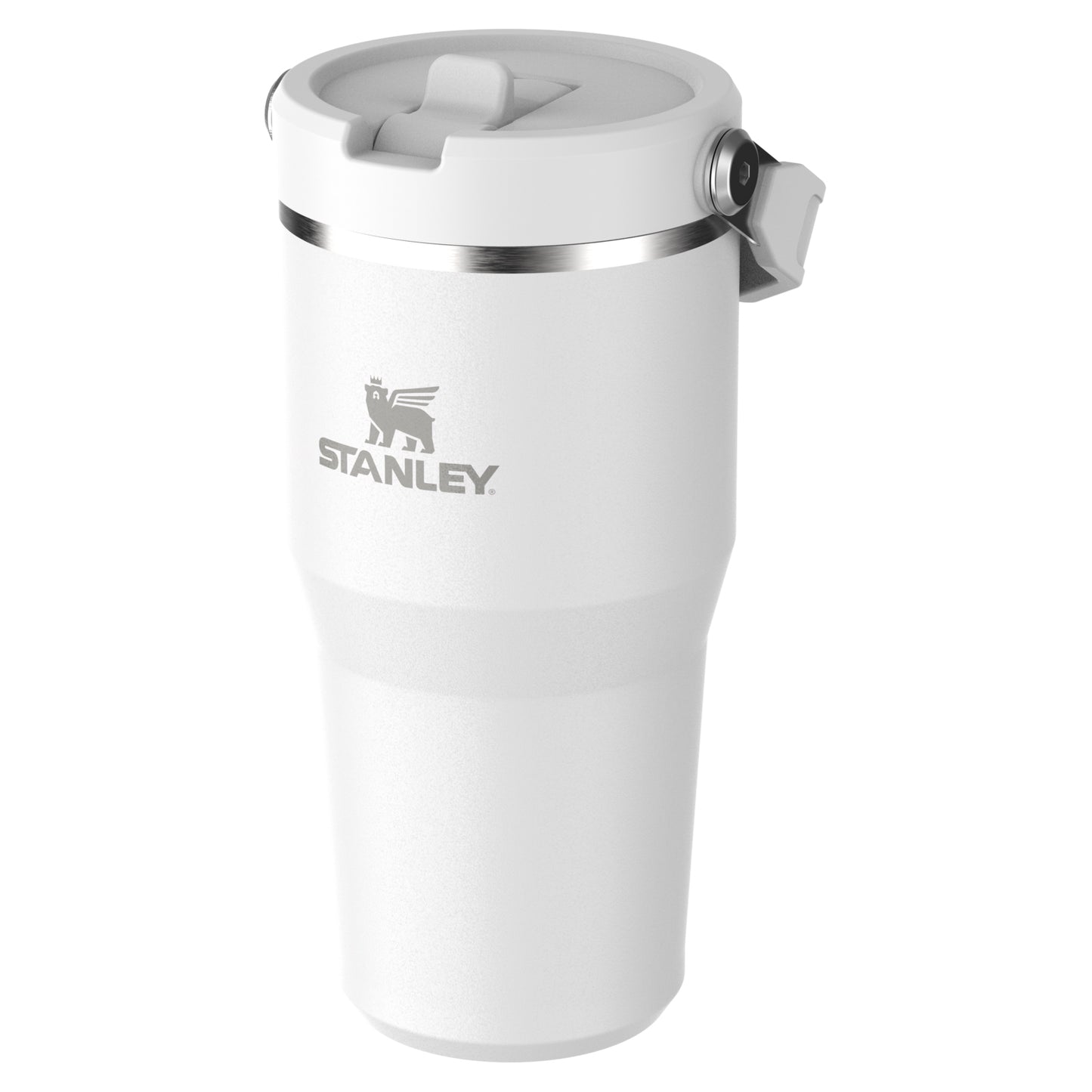 IceFlow Flip Straw Tumbler, 591 ml, Frost