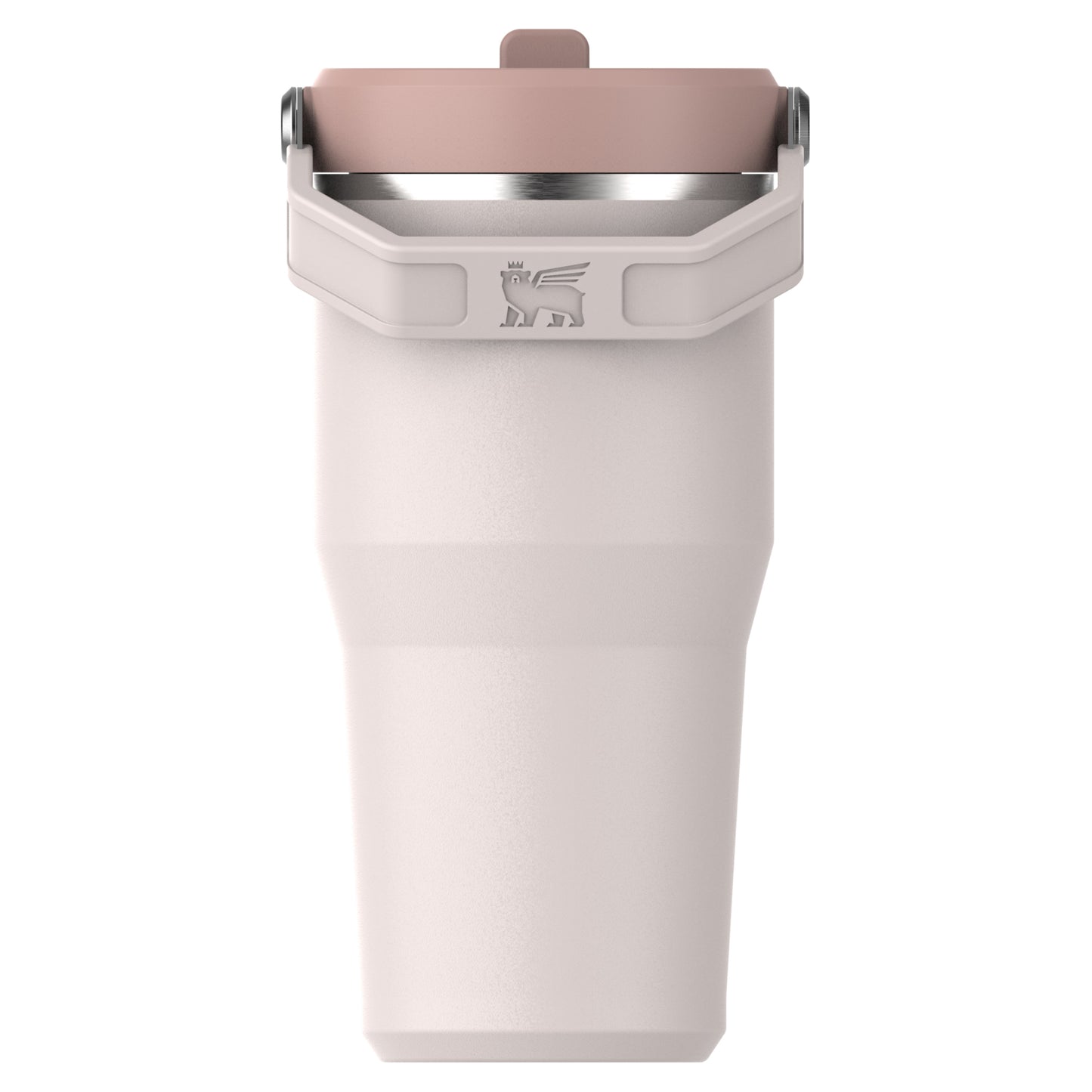 IceFlow Flip Straw Tumbler, 591 ml, Rose Quartz