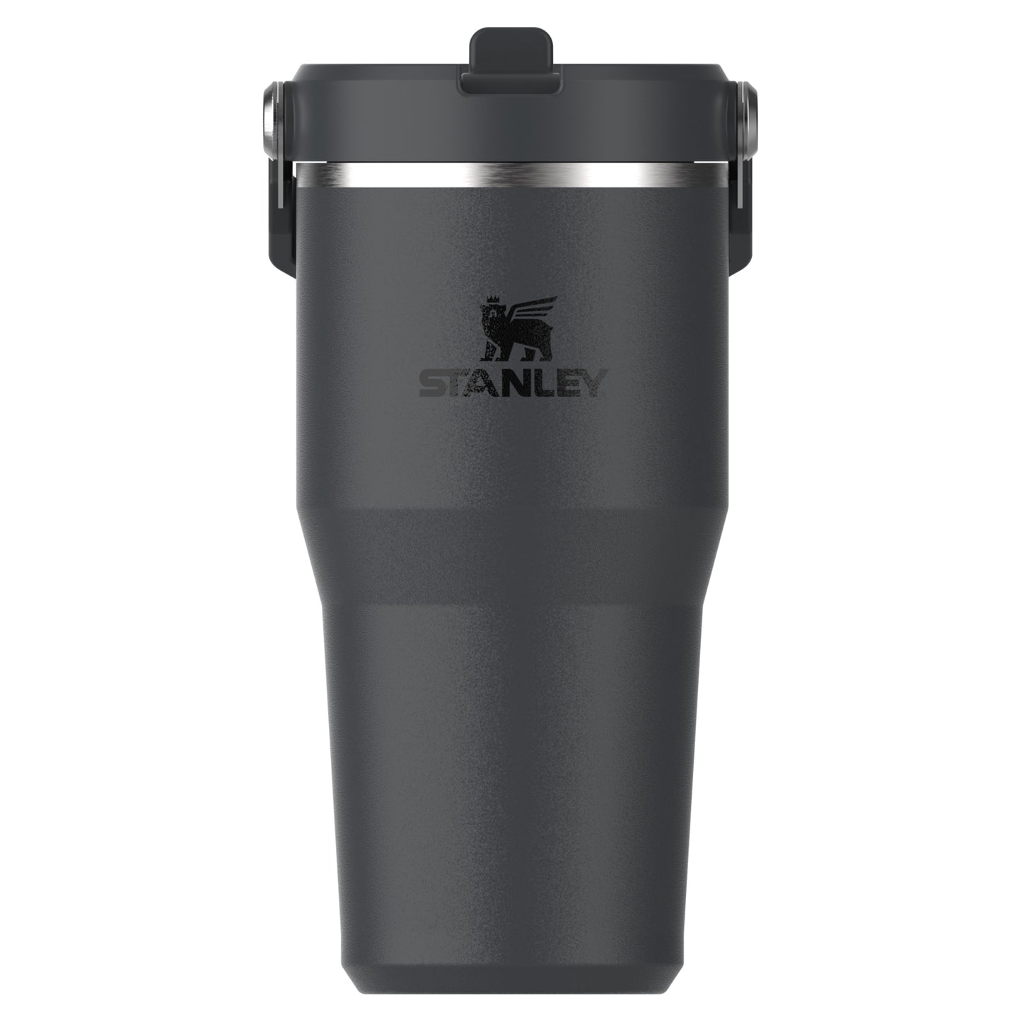 IceFlow Flip Straw Tumbler, 591 ml, Black 2.0