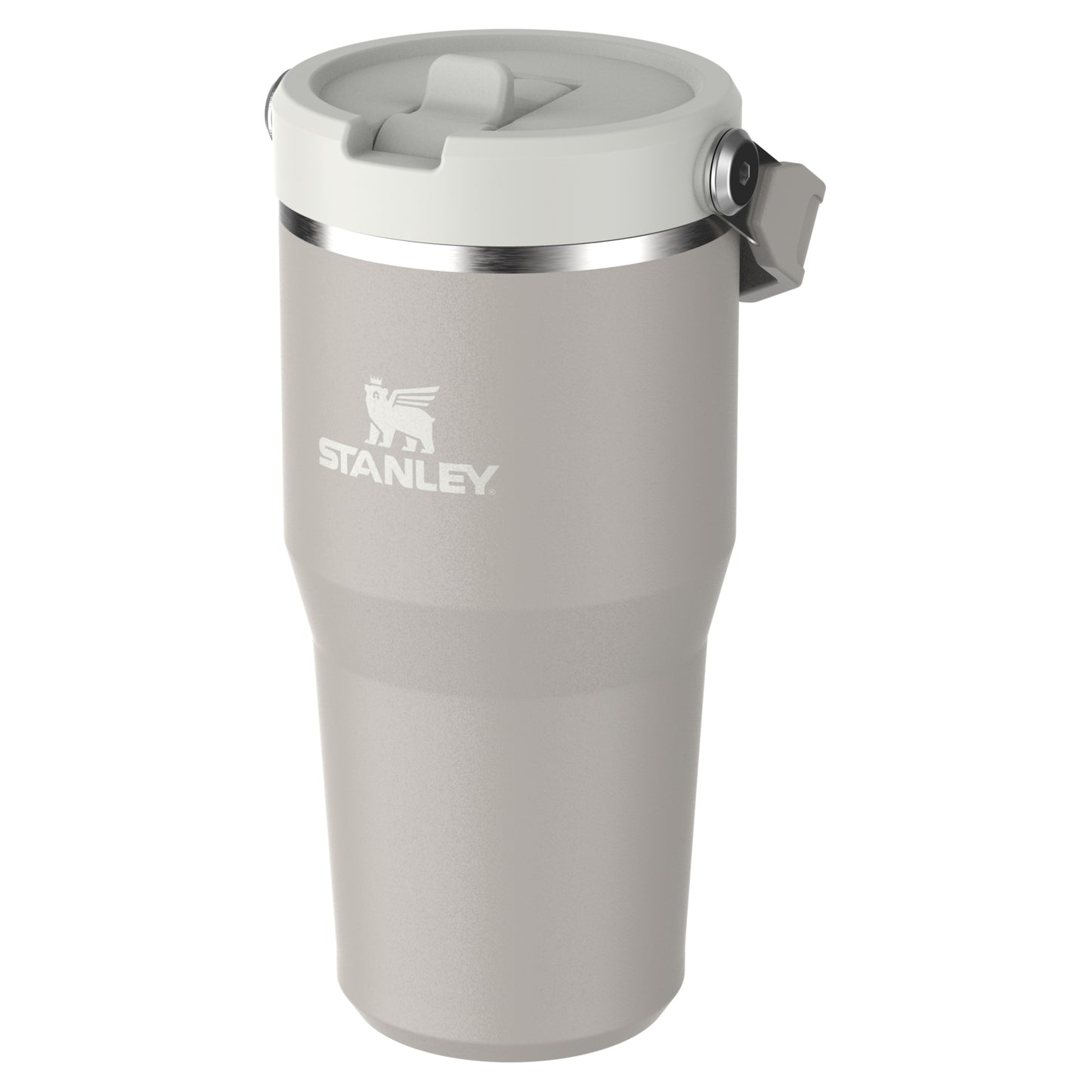 IceFlow Flip Straw Tumbler, 591 ml, Ash