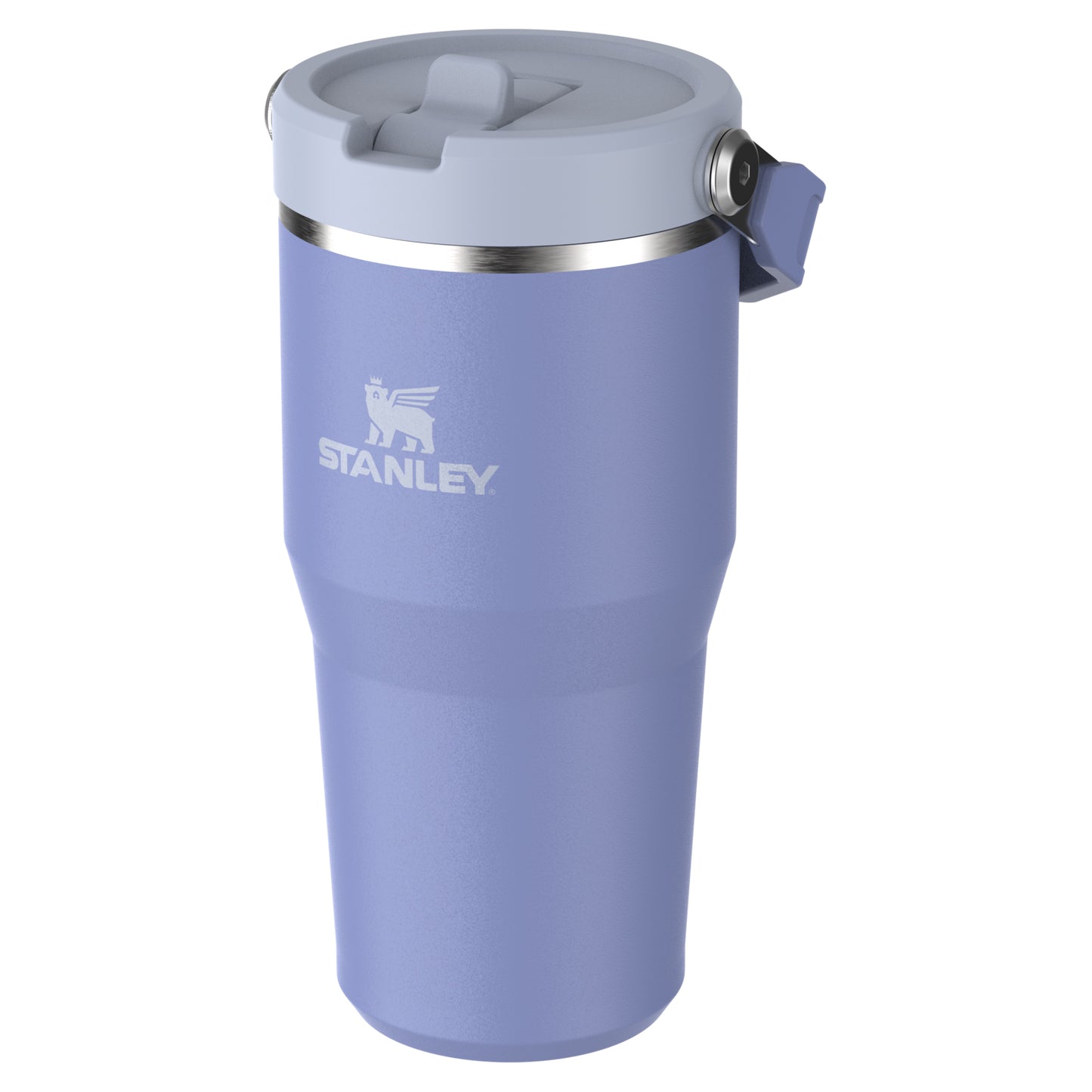 IceFlow Flip Straw Tumbler, 591 ml, Hydrangea