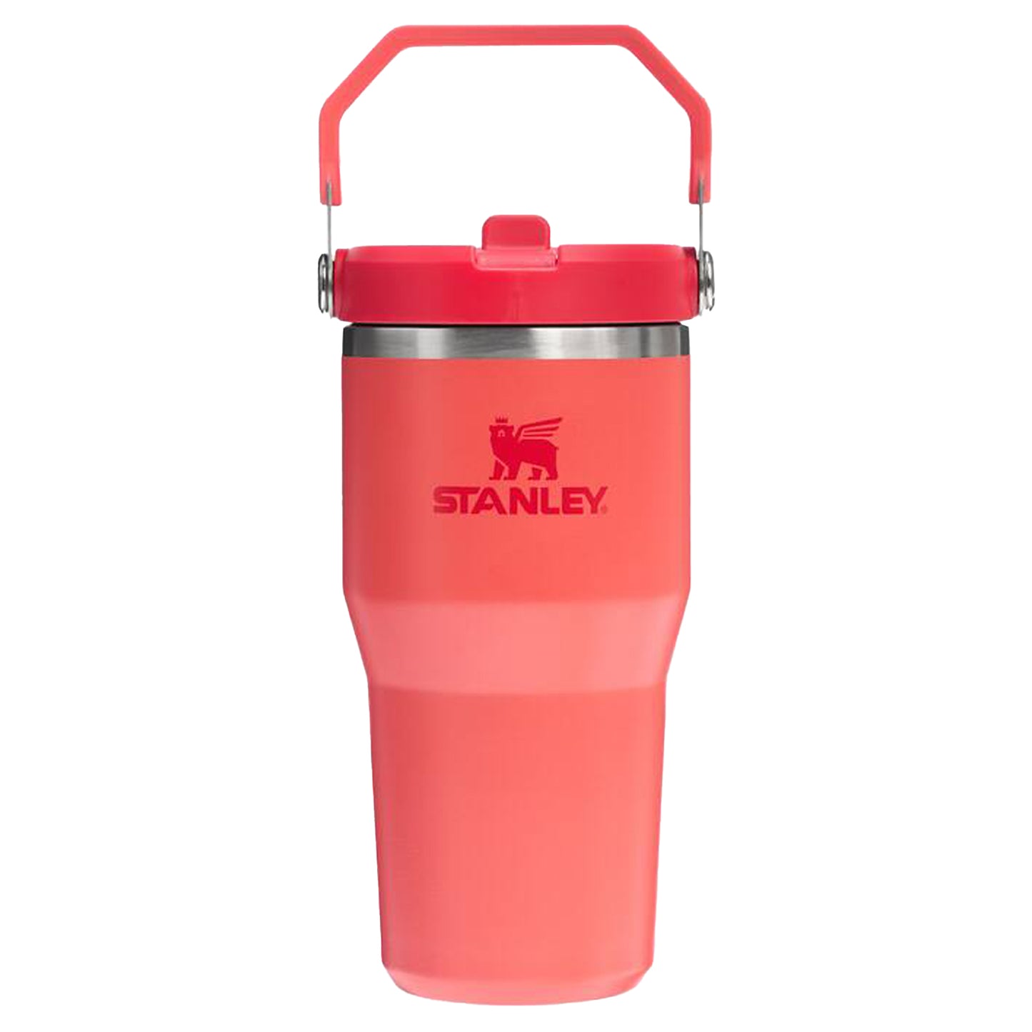 Stanley IceFlow Flip Straw Tumbler, 591 ml, Hot Coral