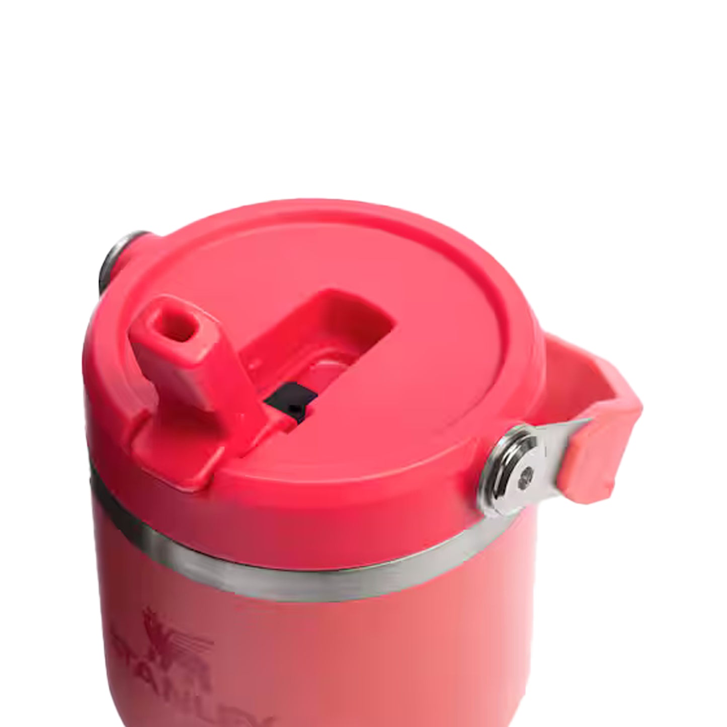 IceFlow Flip Straw Tumbler, 591 ml, Hot Coral