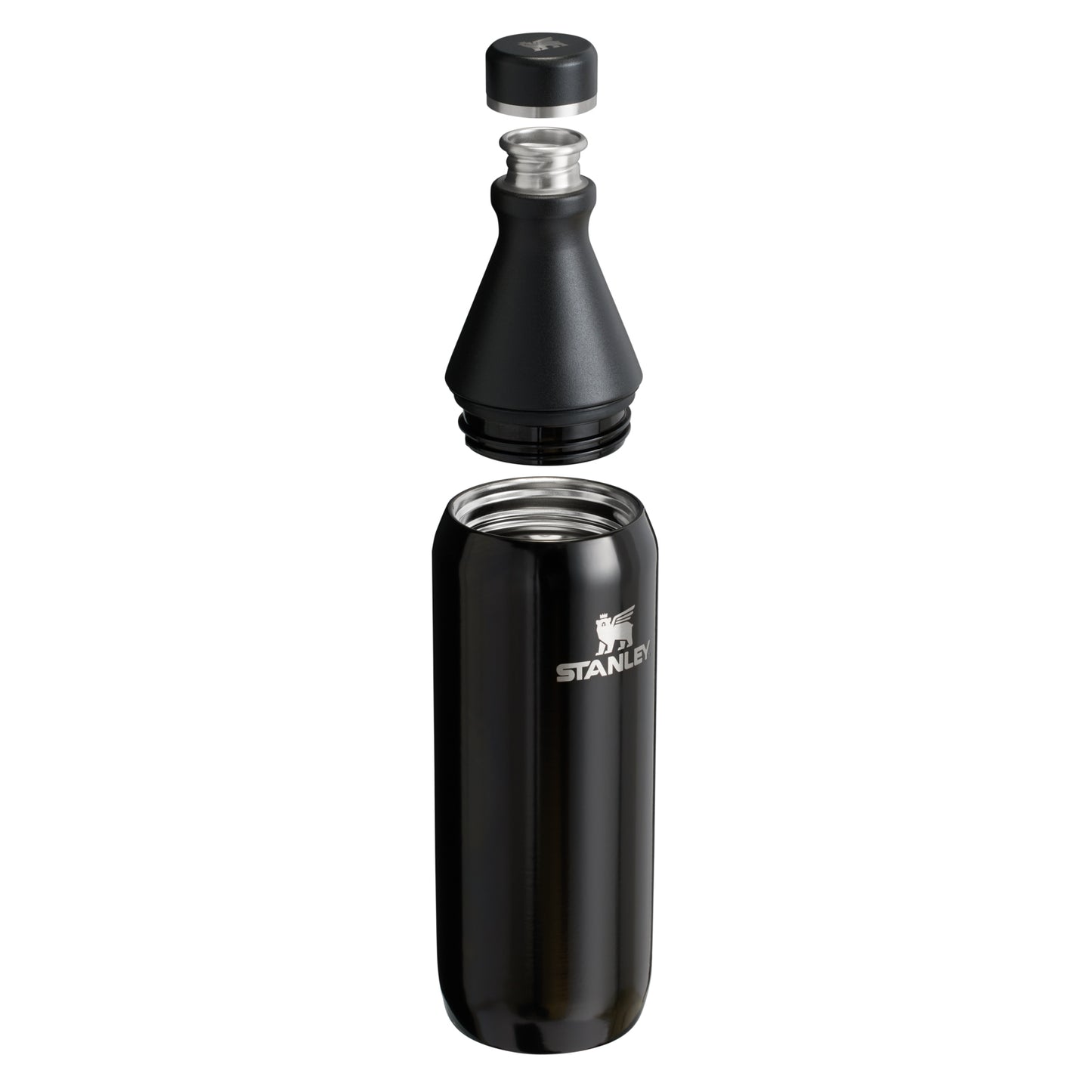 All Day Slim Bottle, 591 ml, Black Gloss