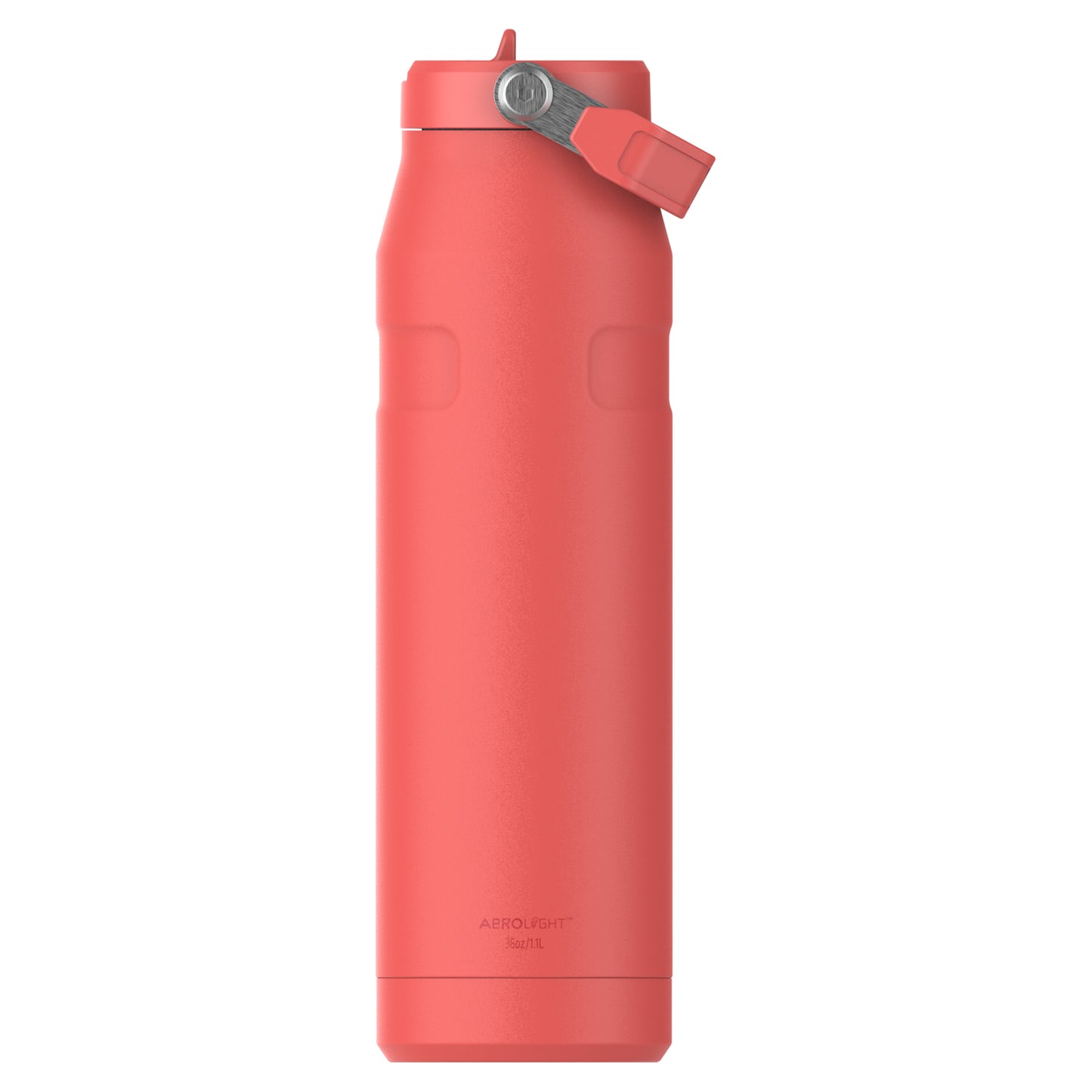 The IceFlow Bottle Flip Straw 2.0, 1.06 lt, Hot Coral