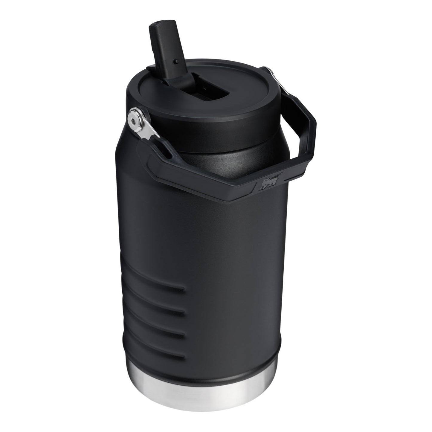 The IceFlow Flip Straw 2.0 Jug, 1.9 lt, Black 2.0