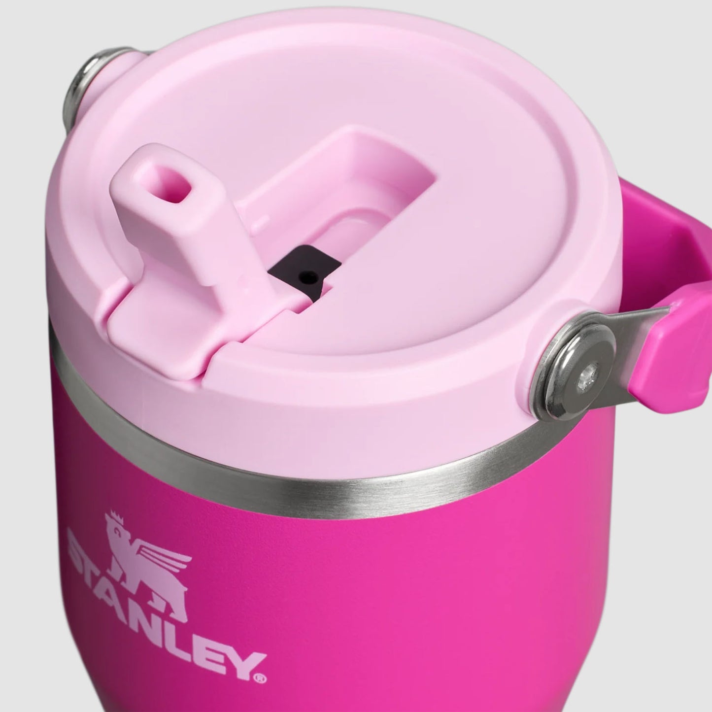 IceFlow Flip Straw Tumbler, 591 ml, Violet Blossom