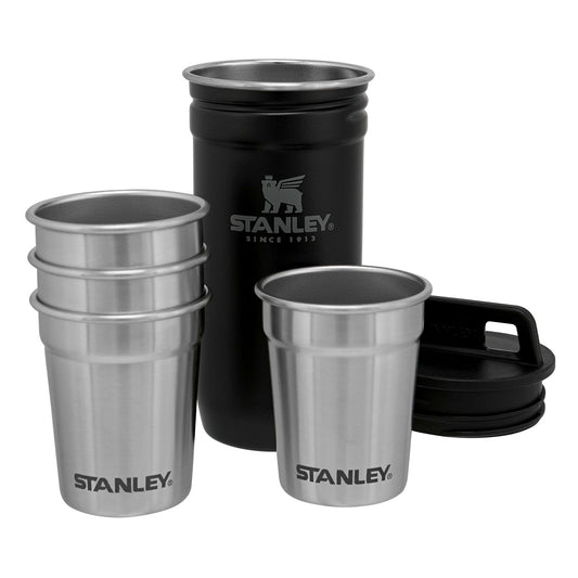 Stanley Adventure Nesting Shot Glass Set, Matte Black Pebble