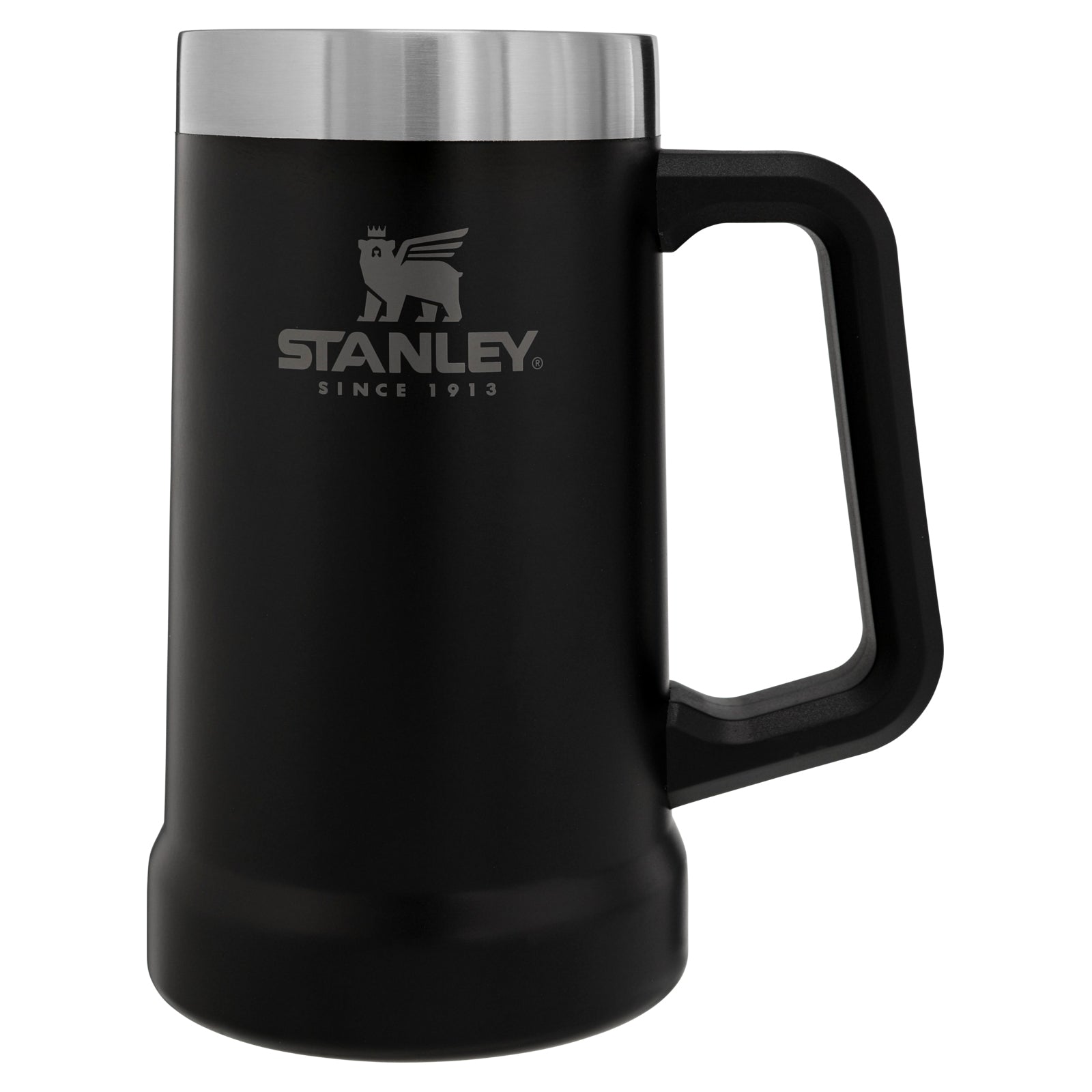 Stanley Adventure Big Grip Beer Stein, 700 ml, Matte Black Pebble