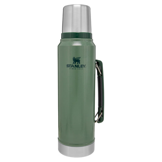 Stanley Classic Legendary Bottle, 1 lt, Hammertone Green
