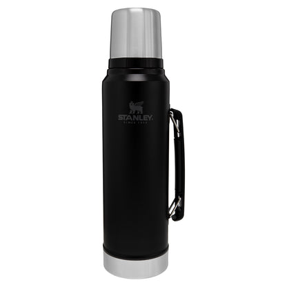 Stanley Classic Legendary Bottle, 1 lt, Matte Black Pebble