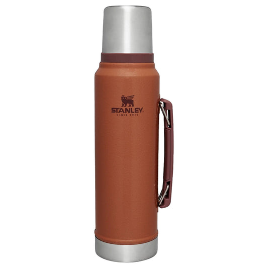 Stanley Classic Legendary Bottle, 1 lt, Hammertone Clay