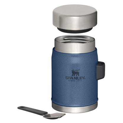 Classic Legendary Food Jar + Spork, 0.4 lt, Hammertone Lake