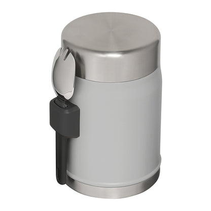 Classic Legendary Food Jar + Spork, 0.4 lt, Ash