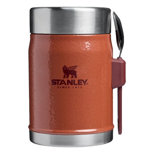 Stanley Classic Legendary Food Jar + Spork, 0.4 lt, Hammertone Clay
