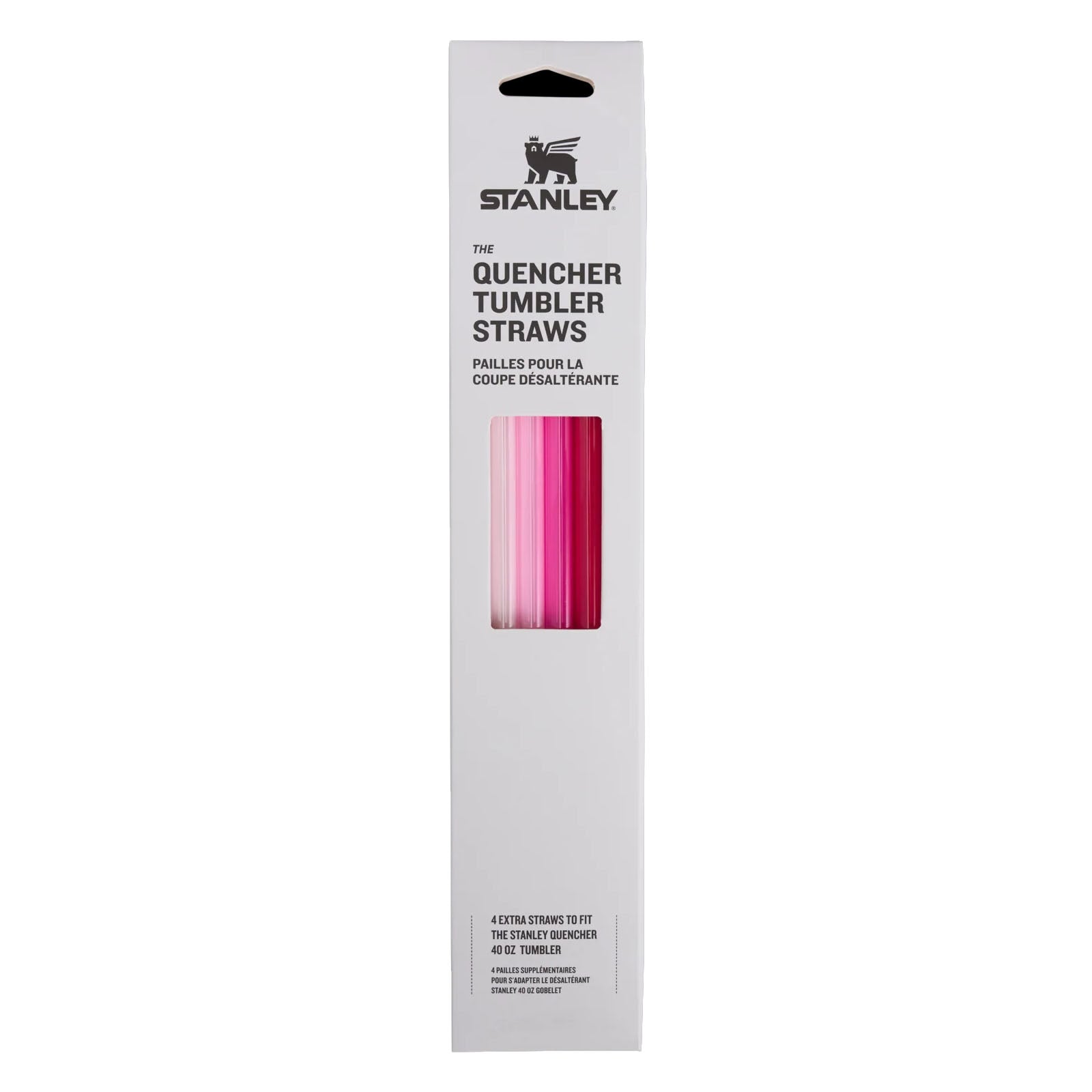 Stanley Καλαμάκια Quencher H2.0 FlowState Tumbler Straws, 1180 ml, Pink Multi Pack