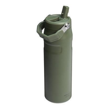 The IceFlow Bottle Flip Straw 2.0, 709 ml, Dried Pine
