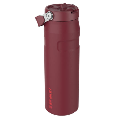 The IceFlow Bottle Flip Straw 2.0, 709 ml, Cranberry