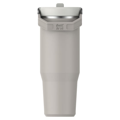 IceFlow Flip Straw Tumbler, 890 ml, Ash