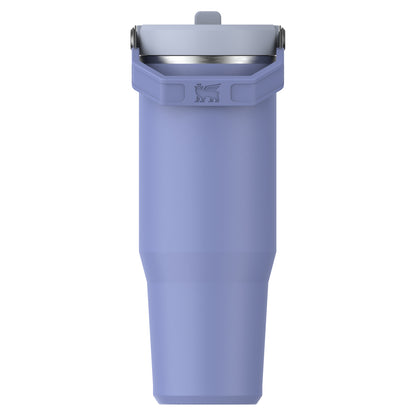 IceFlow Flip Straw Tumbler, 890 ml, Hydrangea
