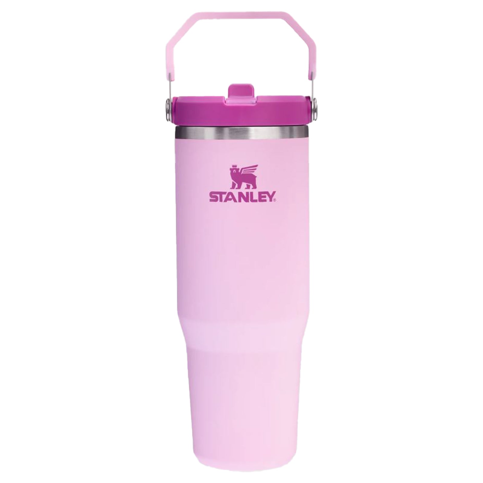 Stanley IceFlow Flip Straw Tumbler, 890 ml, Cherry Blossom