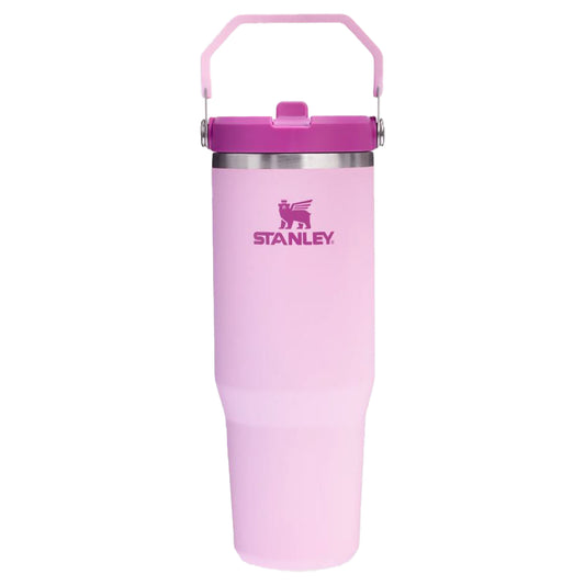 Stanley IceFlow Flip Straw Tumbler, 890 ml, Cherry Blossom
