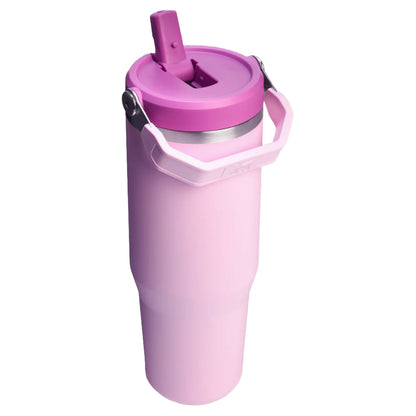 IceFlow Flip Straw Tumbler, 890 ml, Cherry Blossom