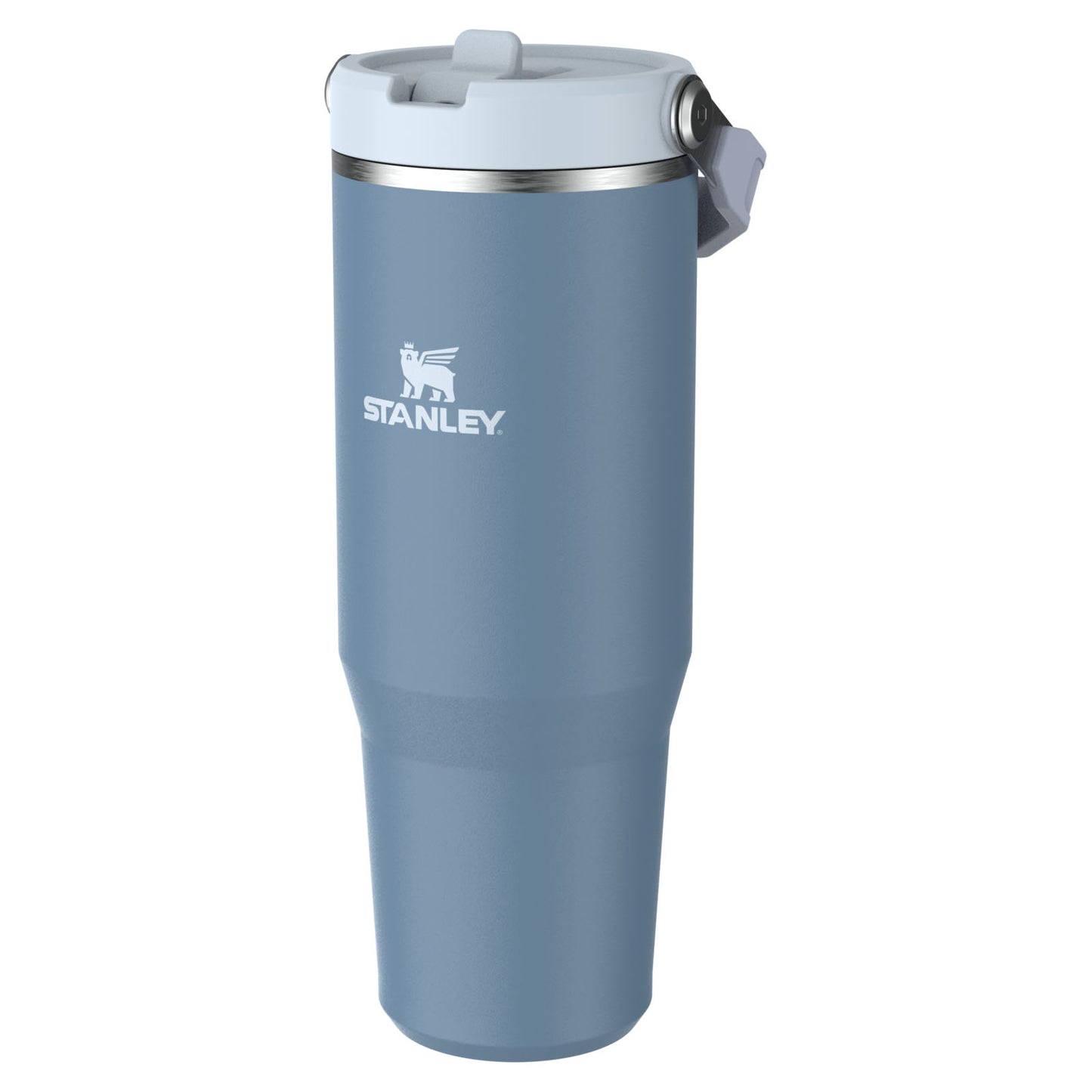 IceFlow Flip Straw Tumbler, 890 ml, Indigo