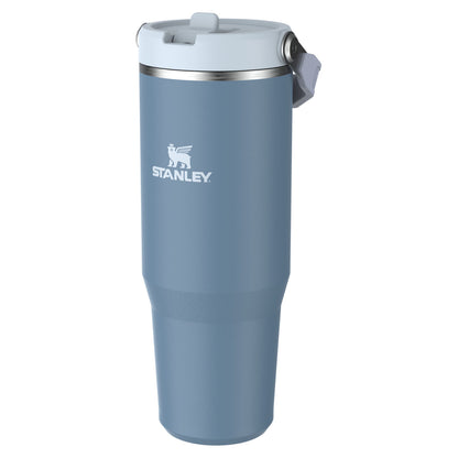 IceFlow Flip Straw Tumbler, 890 ml, Indigo