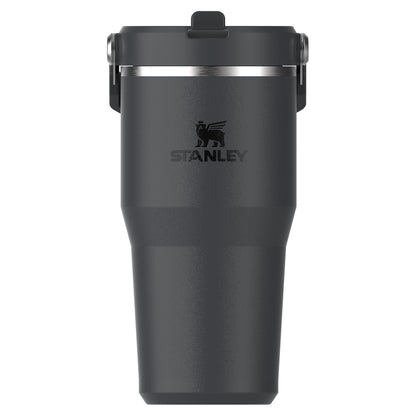IceFlow Flip Straw Tumbler, 591 ml, Black 2.0