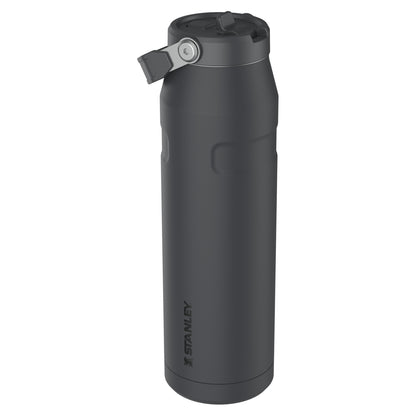 The IceFlow Bottle Flip Straw 2.0, 1.06 lt, Black 2.0