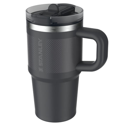 Quencher ProTour Flip Straw Tumbler, 591 ml, Black Fade
