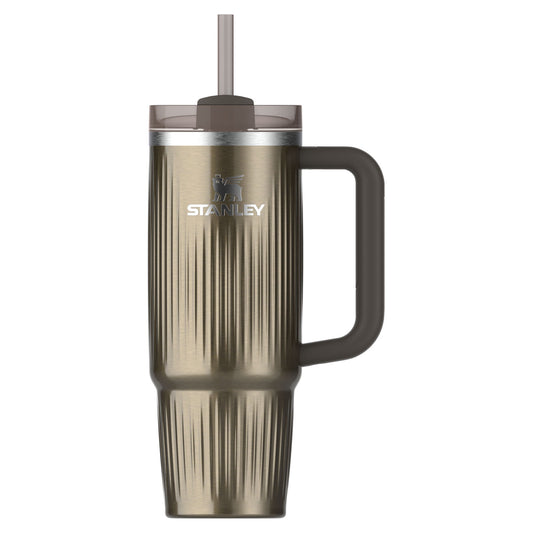 Stanley Quencher H2.O Fluted Tumbler, 890 ml, Gunmetal Shine
