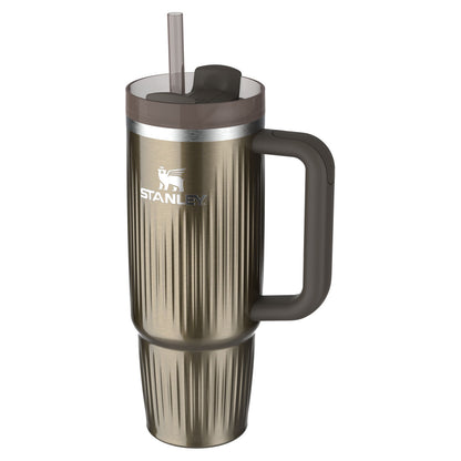 Quencher H2.O Fluted Tumbler, 890 ml, Gunmetal Shine