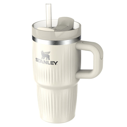 Quencher H2.O Fluted Tumbler, 591 ml, Cream Gloss