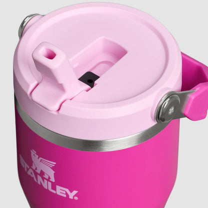 IceFlow Flip Straw Tumbler, 591 ml, Violet Blossom